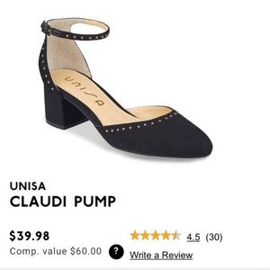 Unisa Claudi Pump- Black